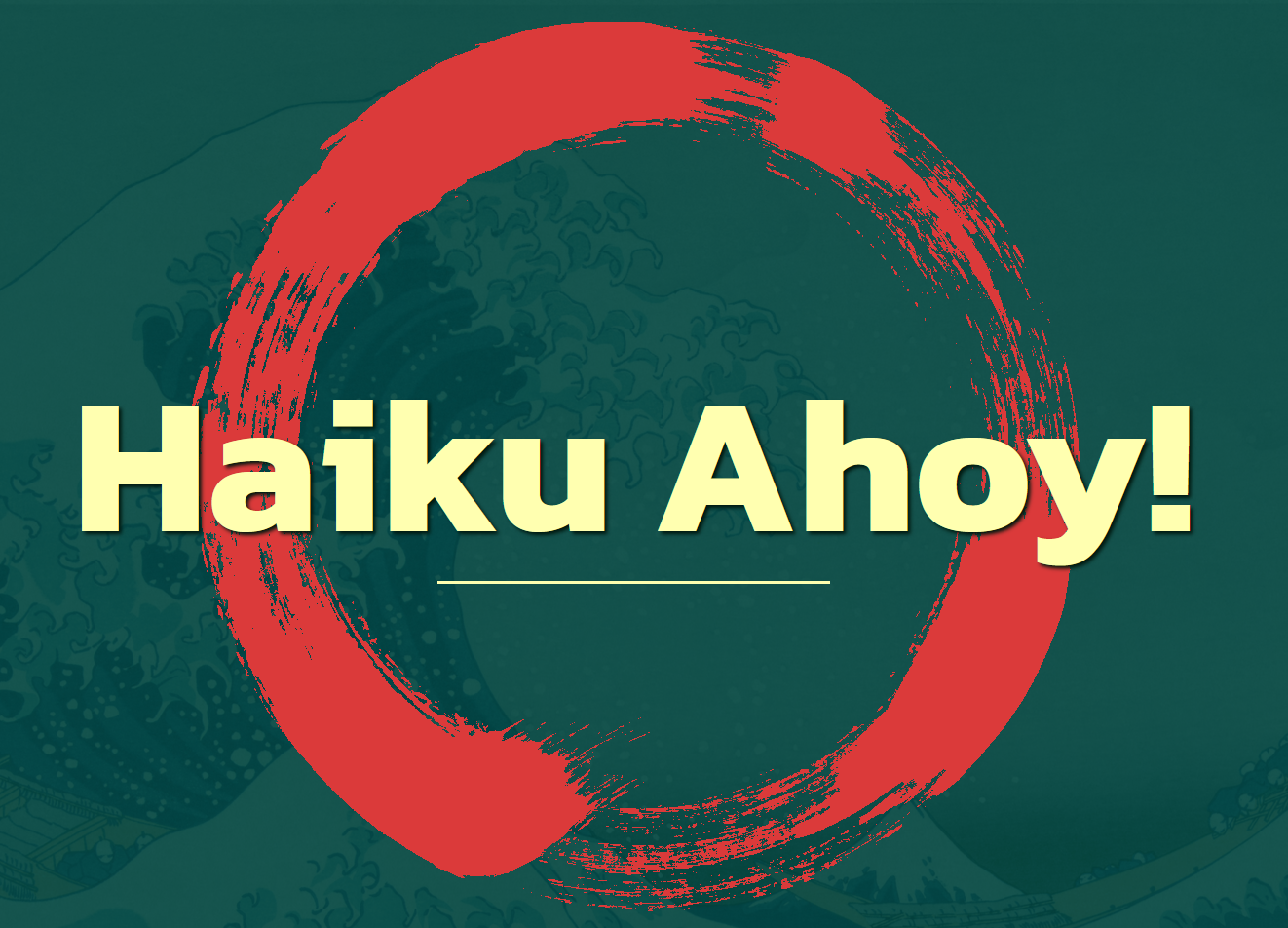 Screenshot of the Haiku Ahoy project